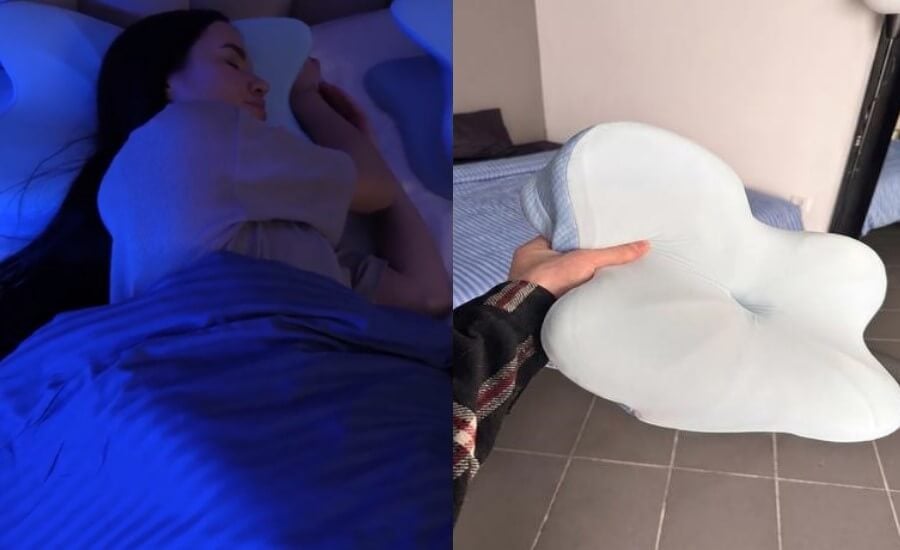 This ergo neck pillow is good for all-position sleepers