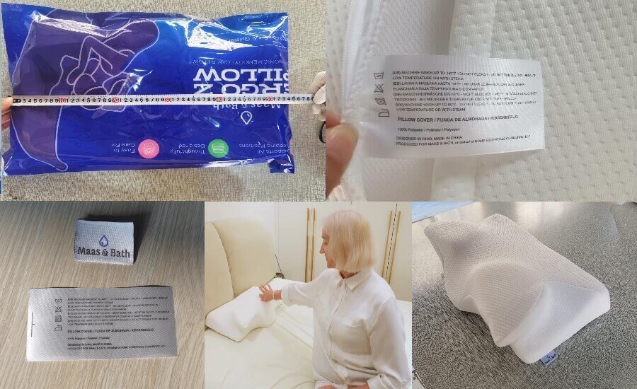how we test ergonomic neck support Derila pillow